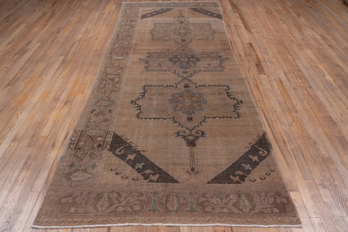 Vintage Oushak Runner Rug (4' x 12')